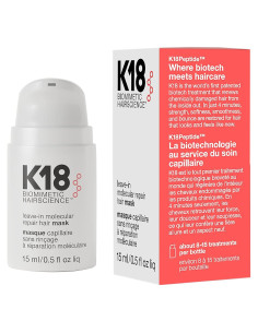 Mascarilla Capilar K18 Sin Enjuague 15 ml - Repara Cabello