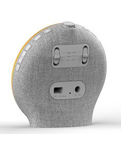 Despertador con Luz de Amanecer JALL K8 - Pantalla Completa, Alarmas Dobles, Radio FM, 14 Colores 2