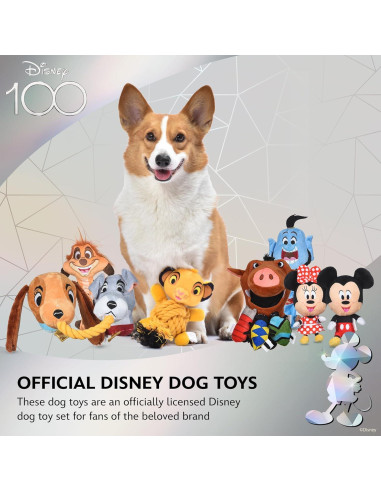 Set de Juguetes para Gatos Disney Mickey y Amigos - 3 Piezas