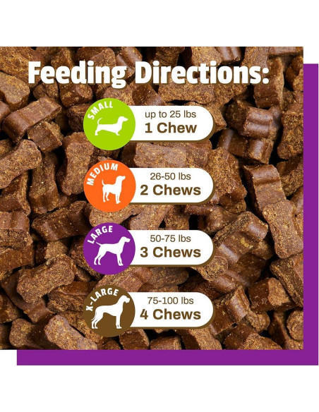 Probiotico Diario para Perros Pet Naturals - 60 Masticables