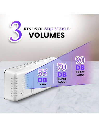 Reloj Despertador Digital HODIK HKW-89B-H9 para Niños Azul