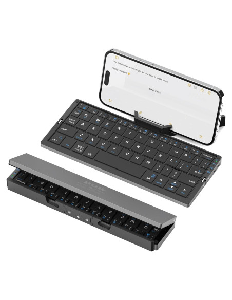 Teclado Bluetooth Plegable SIKAI CASE Mini Portátil Negro