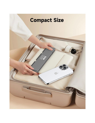 Teclado Bluetooth Plegable SIKAI CASE Mini Portátil Negro