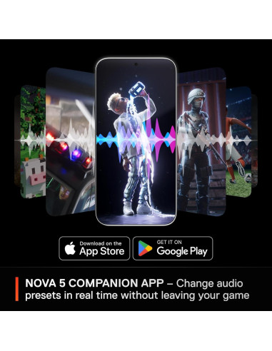 Auriculares Gaming Inalámbricos SteelSeries Arctis Nova 5P