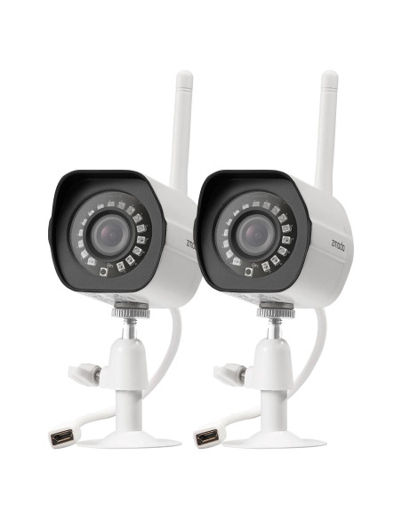Cámara de Seguridad Inalámbrica Zmodo 1080p Exterior - Paquete de 2