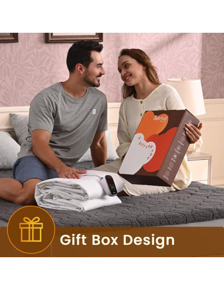 Almohadilla Térmica Eléctrica Bearhug Completo 190x137cm 10 Niveles