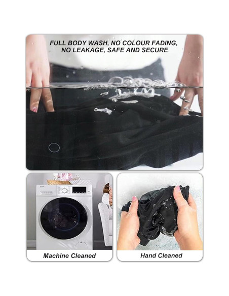 Conjunto Ropa Interior Térmica Eléctrica Hombre TRUNYAQI XXL Negro