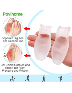Povihome Almohadillas y Protectores para Juanetes - 8 Piezas 2