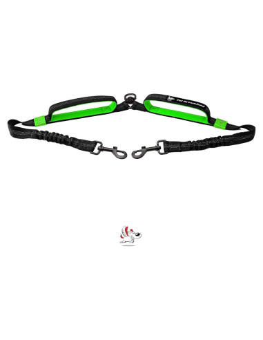 Acoplador de Correa Doble Pet Dreamland para Perros Medianos