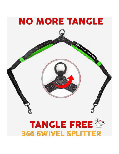 Acoplador de Correa Doble Pet Dreamland para Perros Medianos