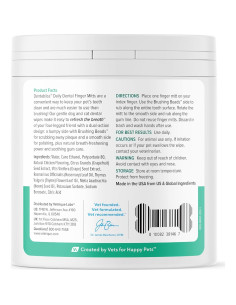 Mitón de limpieza dental Vetnique Dentabliss para perros - Sabor Pollo 2