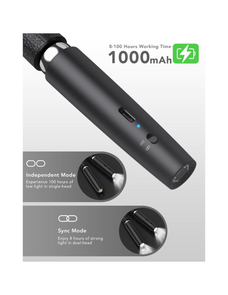 Luz de Lectura para Cuello NIVAVA LED Flexible 240g