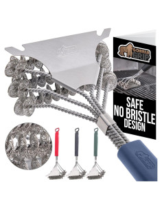 Cepillo de Parrilla Gorilla Grip 44.5 cm Sin Cerda Ergonómico