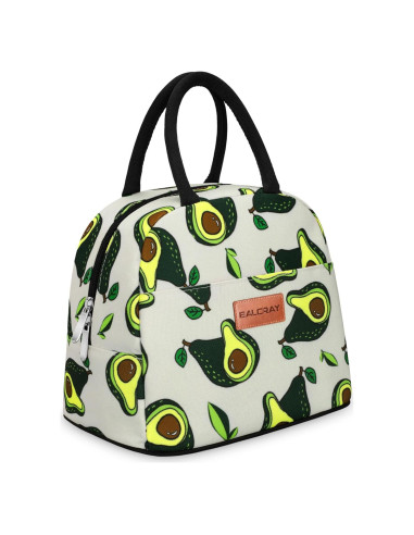 Bolsa de Almuerzo Aislada BALORAY Aguacate 9L para Adultos