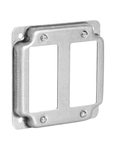 Tapa Eléctrica 4" Airmont AP-12094 2-Gang Acero Galvanizado