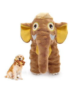 Juguete de Peluche Squeaky para Perros Letsmeet Elefante 24cm