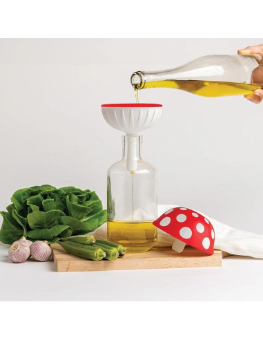 Embudo de Cocina Plegable OTOTO Hongo Mágico XL - Silicona