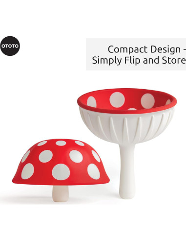 Embudo de Cocina Plegable OTOTO Hongo Mágico XL - Silicona