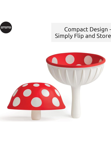 Embudo de Cocina Plegable OTOTO Hongo Mágico XL - Silicona