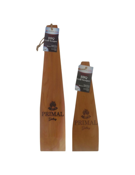 Raspador de BBQ de Madera Primal Grilling - 2 Piezas 45.72 cm Raspador de BBQ de Madera Primal Grilling - 2 Piezas 45.72 cm