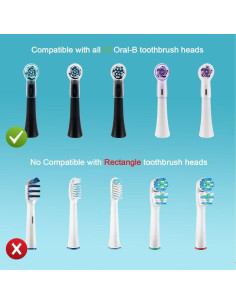 Cubiertas Protectores para Cepillos de Dientes HSYTEK - 6 Pzas 2