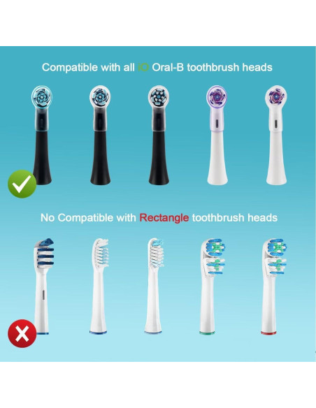 Cubiertas Protectores para Cepillos de Dientes HSYTEK - 6 Pzas