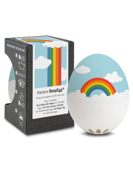 BeepEgg Arcoíris - Temporizador de Huevos Musical - Brainstream