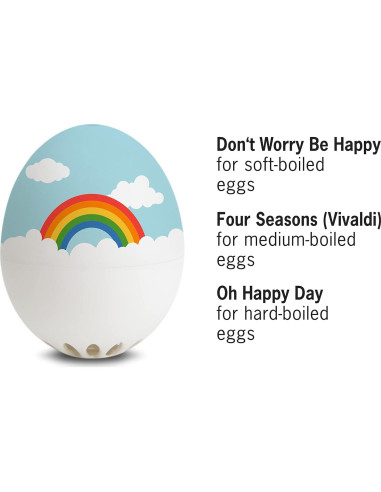 BeepEgg Arcoíris - Temporizador de Huevos Musical - Brainstream