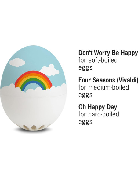 BeepEgg Arcoíris - Temporizador de Huevos Musical - Brainstream