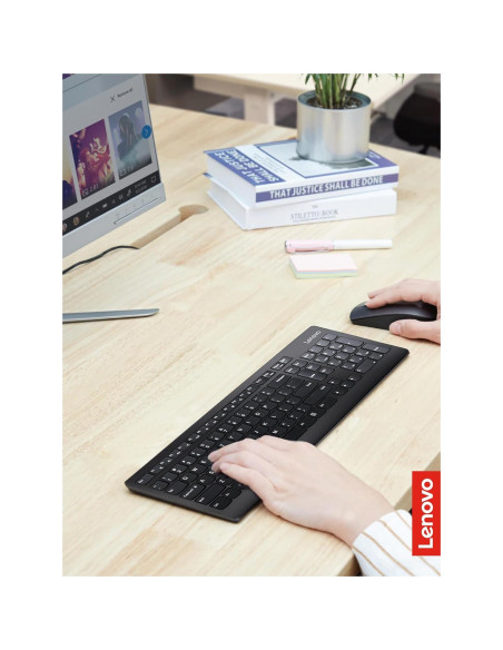 Combo Teclado y Ratón Inalámbrico Lenovo 510 Negro