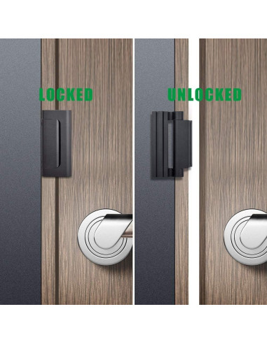 Cerradura de Seguridad HIGHEVER para Puerta Interior - Refuerzo 320g