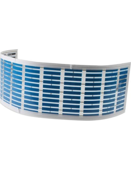 Luz LED Azul ESUPPORT 45x11cm Sensor de Música para Coche