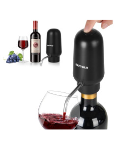 Aereador de Vino Eléctrico Exptolii Recargable 750ml