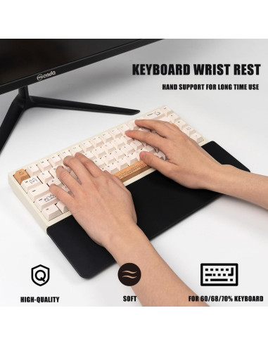 Reposa Muñecas Ergonómico Sumgsn 32.5 cm Silicona Antideslizante