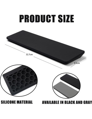 Reposa Muñecas Ergonómico Sumgsn 32.5 cm Silicona Antideslizante