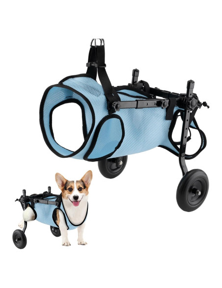 Silla de Ruedas para Perros Pequeños Celestaura Ajustable