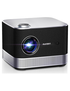 Proyector 3-en-1 Aurzen BOOM 3 1080P 500 ANSI WiFi Bluetooth