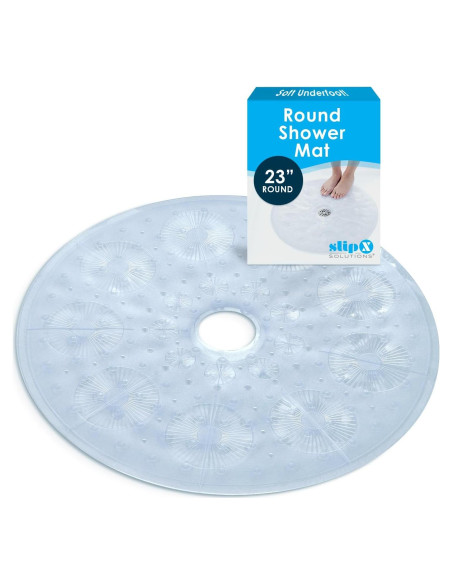 Tapete de Ducha Antideslizante SlipX Solutions 58 cm Vinilo