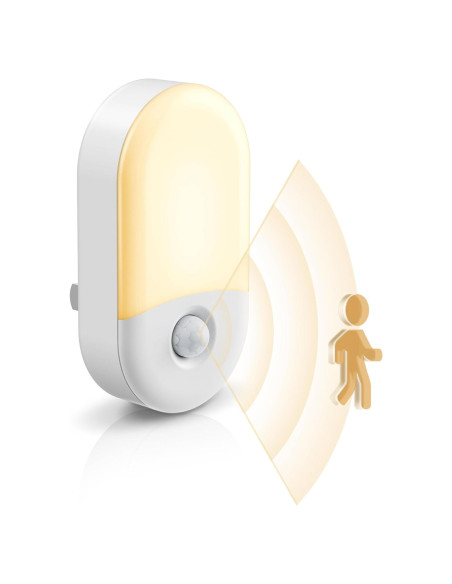 Luz Nocturna con Sensor de Movimiento LOHAS 2Pack 3000K