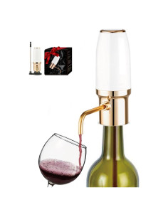 Dispensador de vino automático Thirdtms 750 ml USB Blanco