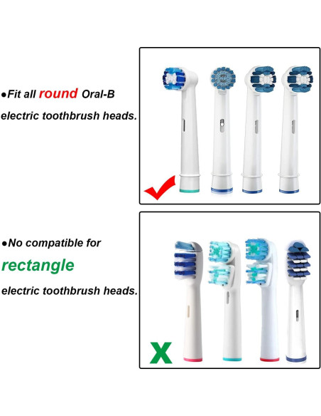 Cubiertas de cepillo de dientes Oral-B LazyMe - 3 PCS