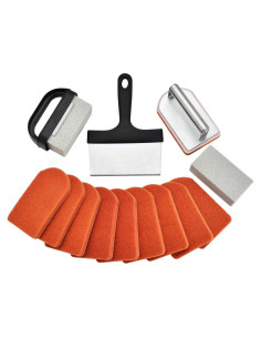 Kit de Limpieza para Plancha RTT 15 Piezas - Acero Inoxidable