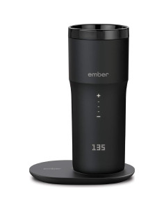 Taza de Viaje Ember 2 con Base de Carga Inalámbrica Negra 2