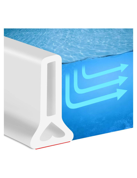 Umbral de Ducha Colapsable KYDRAGON 99 cm Blanco