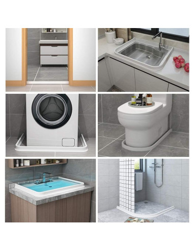 Umbral de Ducha Colapsable KYDRAGON 99 cm Blanco