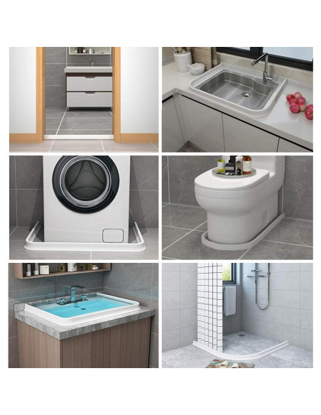 Umbral de Ducha Colapsable KYDRAGON 99 cm Blanco