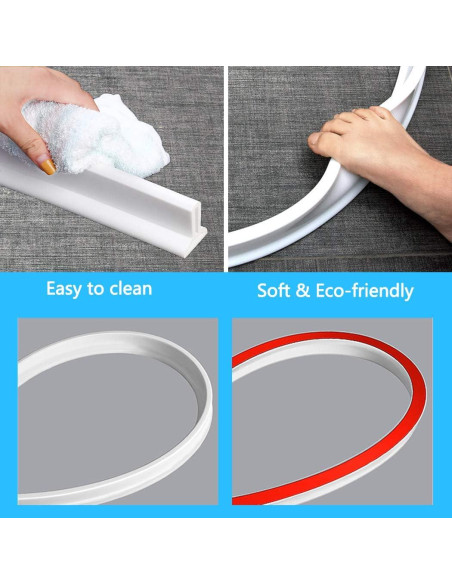 Umbral de Ducha Colapsable KYDRAGON 99 cm Blanco