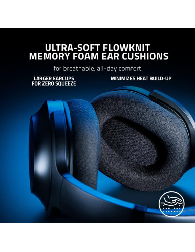 Auriculares Inalámbricos Razer Barracuda - 40h Batería, Bluetooth 5.2