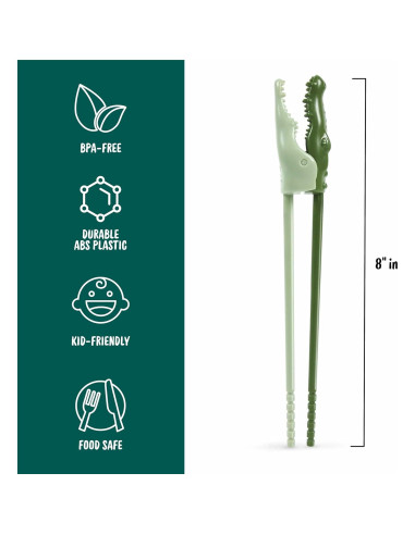 Palillos de Cocodrilo MUNCHTIME - 19.3 cm - Lifetime Brands