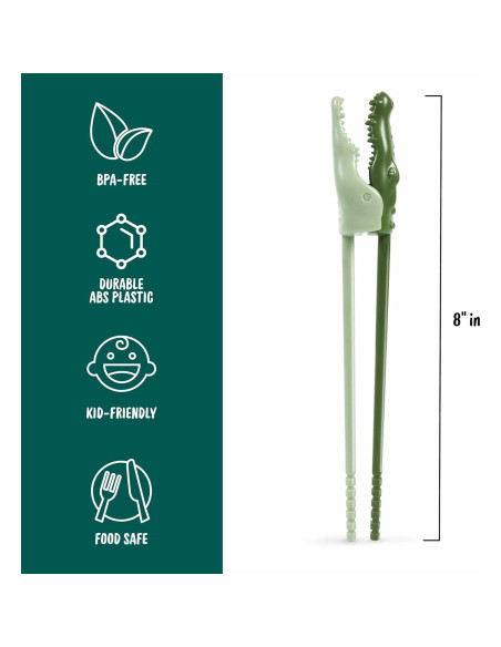 Palillos de Cocodrilo MUNCHTIME - 19.3 cm - Lifetime Brands